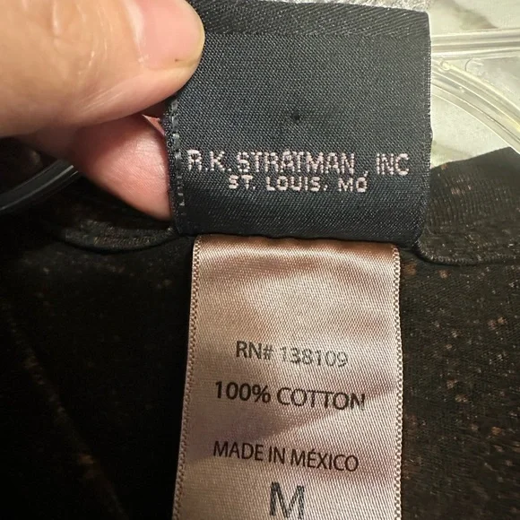 Harley Davidson Women’s DFW Metroplex Bedford Brown Tshirt Sz M - Picture 3 of 5